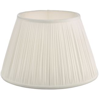 DAR ULY1415 ULYANA PLEATED SHADE 35CM IVORY