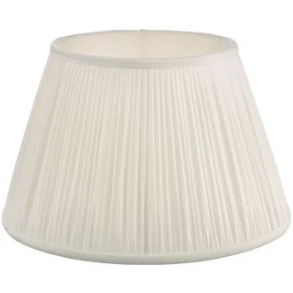 DAR ULY1415 ULYANA PLEATED SHADE 35CM IVORY