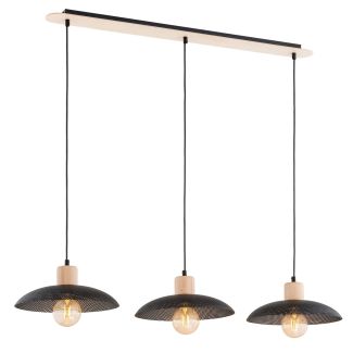 EMIBIG 1318/3 LAMPA WISZĄCA KOBE 3 BLACK
