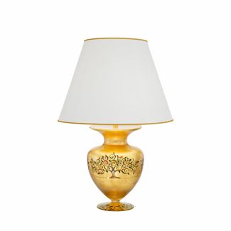 KOLARZ 1417.71M.MU ANFORA lampa stołowa złoto 24K