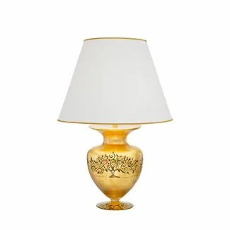 KOLARZ 1417.71M.MU ANFORA lampa stołowa złoto 24K