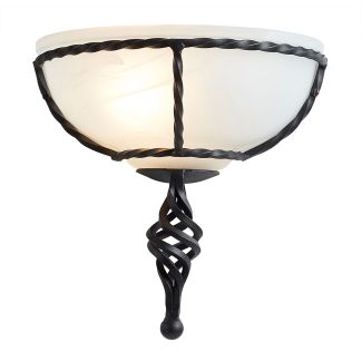 ELSTEAD PEMBROKE PB/WU BLACK Wall Uplighter