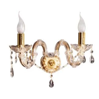 CANDELLUX 22-94592 MARIA TERESA KINKIET 2X40W E14 ZŁOTY
