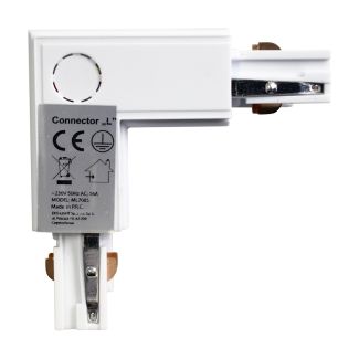 MILAGRO ML7085 Łącznik Lampy Track Light Biały 3-obwodowy Typ: LD