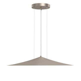 ANTIGO Lampa wisząca Brito 74 - Platyna mat (740 mm) 5068