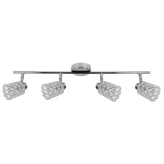 CANDELLUX 94-00118 YORK LISTWA 4X40W G9 CHROM