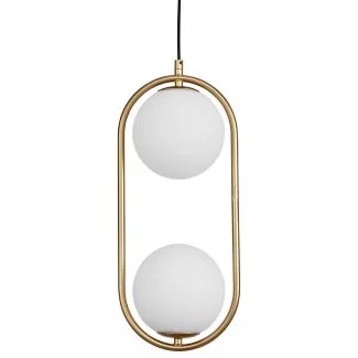 Luces Exclusivas RENGO LE41772 LAMPA WISZĄCA mosiądz