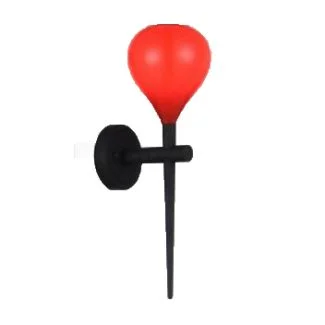 AZZARDO MB1289-RD-BK / AZ1075 Aga wall (red/black) Lampa ścienna / kinkiet