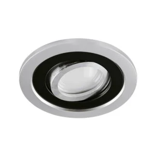 IDEUS 3223 BORYS C SILVER/BLACK Sufitowa oprawa punktowa