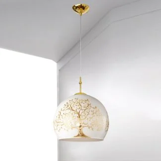 KOLARZ 0392.31L.3.AL.GO LUNA lampa wisząca złoto 24K