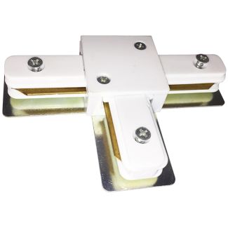 MILAGRO 3920 ŁĄCZNIK LAMPY TRACK LIGHT WHITE TYP T łącznik 1-fazowy