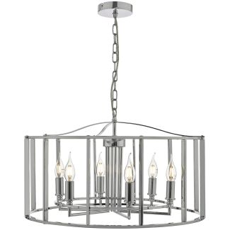 DAR MYK0650 MYKA 6LT PENDANT POL CHR