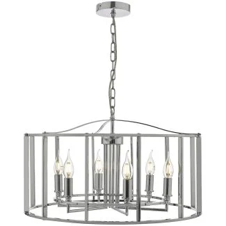 DAR MYK0650 MYKA 6LT PENDANT POL CHR