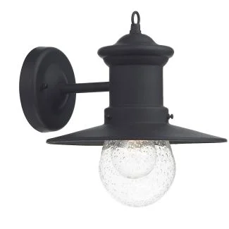 DAR SED1522 SEDGEWICK 1LT LTN BLK DOWN FACING IP44