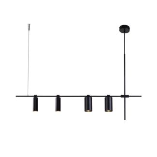 ANTIGO Lampa wisząca Namasu - Czarna 7928