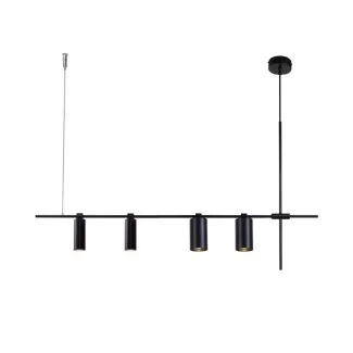 ANTIGO Lampa wisząca Namasu - Czarna 7928