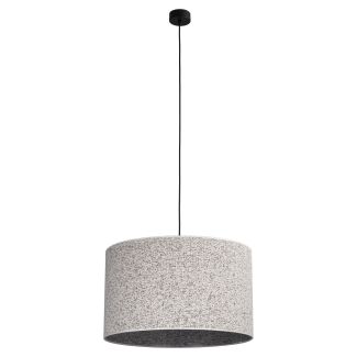 TK-LIGHTING 10751 VELLUM BLACK LAMPA WISZĄCA 1XE27 500