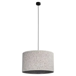 TK-LIGHTING 10751 VELLUM BLACK LAMPA WISZĄCA 1XE27 500