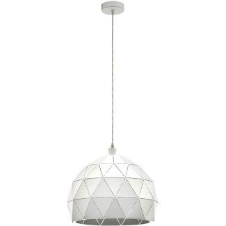 EGLO 97855 HL/1 E27 Ø400 WEISS ROCCAFORTE