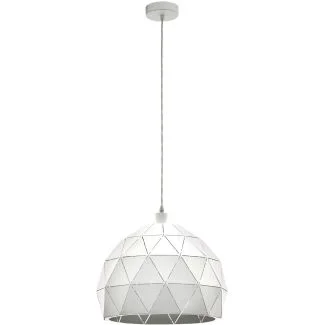 EGLO 97855 HL/1 E27 Ø400 WEISS ROCCAFORTE