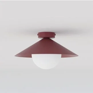 EMIBIG 1720/1S MONO 1S PLAFON BURGUNDY OPAL Lampa sufitowa