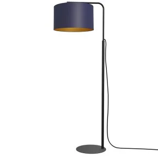 LUMINEX 3575 oprawa przenośna Arden lampa podłogowa czarny niebieski złoty