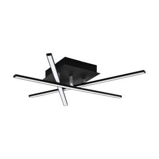 EGLO 99315 LAMPA LASANA 3 OPRAWA ŚCIENNA / SUFITOWA LED-DL/3 SCHWARZ LASANA 3