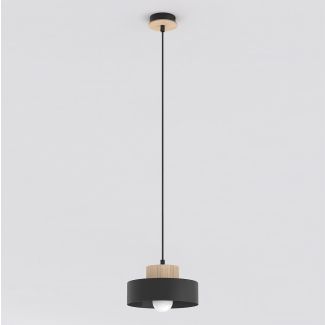 EMIBIG 1667/1S KIVI 1S BLACK LAMPA WISZĄCA