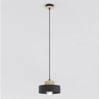 EMIBIG 1667/1S KIVI 1S BLACK LAMPA WISZĄCA