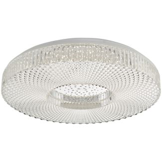 DAR CIM4808 CIMONA FLUSH LRG ACRYLIC LED
