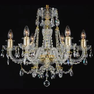 ECRYSTAL ZYR-06 Crystal-AG (gold tubes)