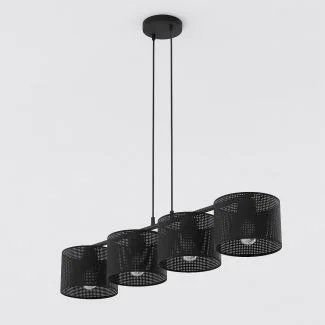 EMIBIG 1670/4 LUX 4 BLACK LAMPA WISZĄCA