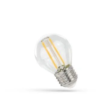 SPECTRUMLED WOJ+14582 ŻARÓWKA LED KULKA E-27 230V 1W COG NW CLEAR