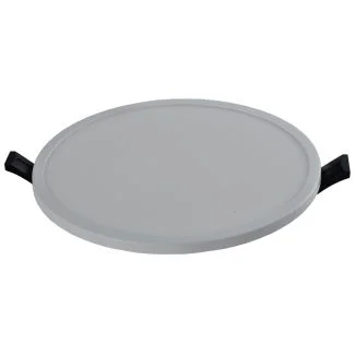 AZZARDO AZ4165 SLIM 22 ROUND 3000K IP44 WH TECHNICAL DOWNLIGHT WHITE