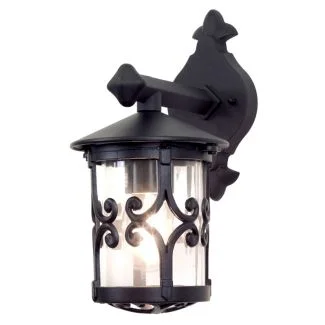 ELSTEAD HEREFORD BL8 BLACK Wall Lantern