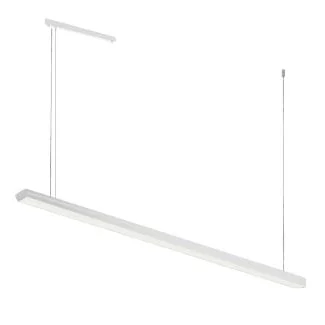 ANTIGO Lampa wisząca Hiate Line - Biała (1800 mm) 4000K 1859