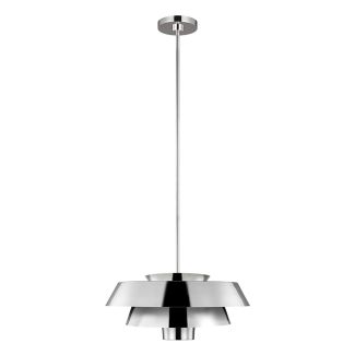 ELSTEAD Brisbin FE-BRISBIN-PN 1 Light Pendant - Polished Nickel