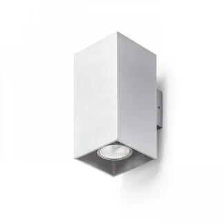 RENDL R12678 AGATE II ścienna aluminium szczotkowane 230V GU10 2x35W