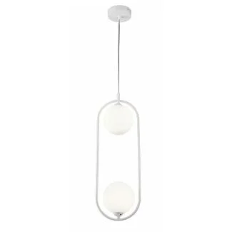 MAYTONI MOD013PL-02W Modern Ring Pendant Lamp White