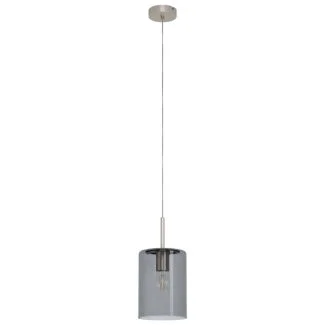 EGLO 98585 LAMPA CADAQUES 1 OPRAWA WISZĄCA HL/1 E27 SCHWARZ/SW-TRANSP.CADAQUES 1