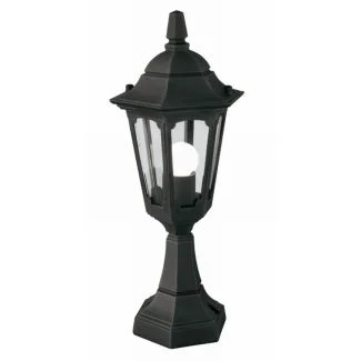 ELSTEAD PARISH PRM4 BLACK Pedestal Lantern