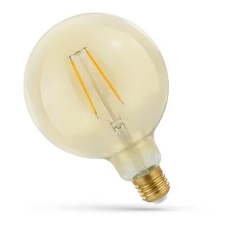 SPECTRUMLED WOJ+14461 ŻARÓWKA LED GLOB G125 E-27 230V 5W COG WW RETROSHINE