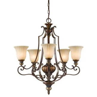 ELSTEAD Kelham Hall FE-KELHAM-HALL5-UPLT 5 Light Up Light Chandelier