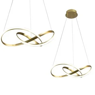 MILAGRO ML6772 LAMPA WISZĄCA CAPPIO GOLD 36W LED
