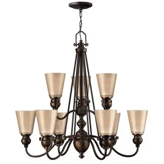 ELSTEAD MAYFLOWER HK/MAYFLOWER9 9Lt Chandelier