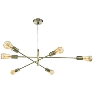 DAR ALA0675 ALANA 6LT ADJUSTABLE PENDANT ANT BRA