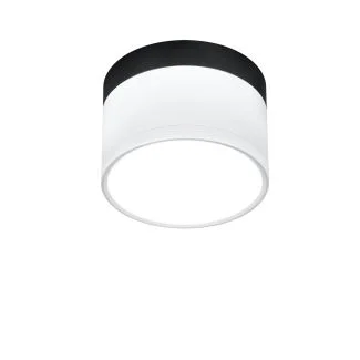 CANDELLUX 2273631 LAMPA SUFITOWA TUBA 9W LED 4000K BIAŁY+CZARNY ŚR. 8,8 CM