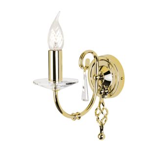 ELSTEAD AEGEAN AG1 POL BRASS 1Lt Wall Light