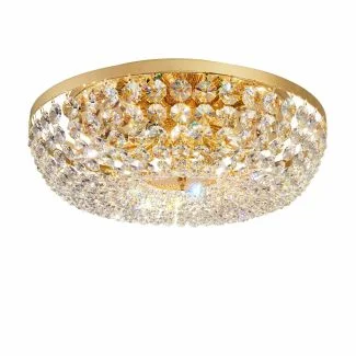 KOLARZ 3161.18/50 SCHC�NBRUNN lampa sufitowa złoto 24K
