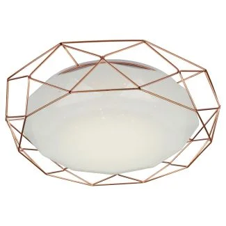 CANDELLUX 98-73174 LAMPA PLAFON SVEN 43 24W LED 4000K ZŁOTY